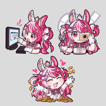 Chibi Assets of Lala Lullaby